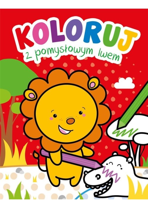 Koloruj z pomysłowym lwem