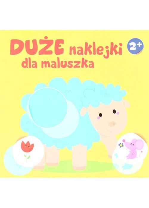 Duże naklejki dla maluszka 2+ - Owieczka