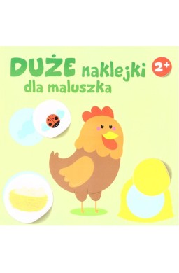 Duże naklejki dla maluszka 2+ - Kura