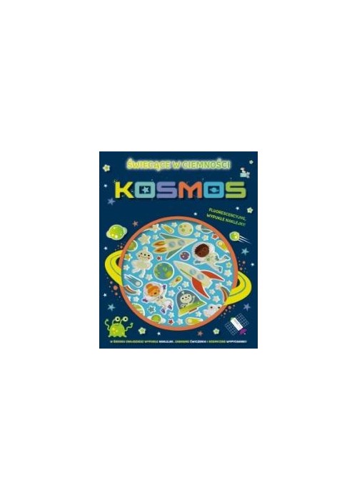 Kosmos - 100 wypukłych naklejek