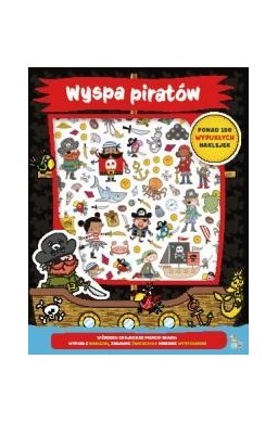 Wyspa piratów - 100 wypukłych naklejek