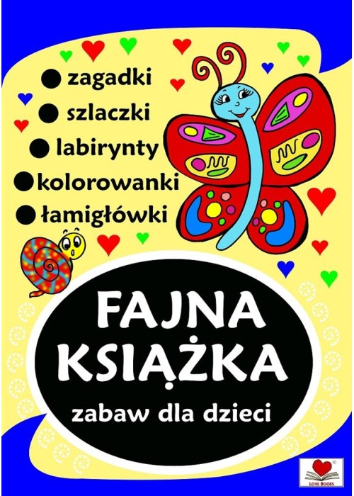 Fajna książka zabaw dla dzieci