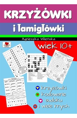 Krzyżówki i łamigłówki wiek 10 +