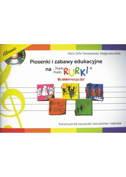 Piosenki i zabawy edukacyjne na Bum Bum Rurki + CD