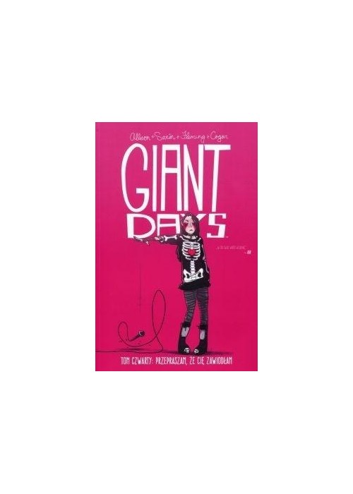 Giant Days T.4 Przepraszam, że cię zawiodłam