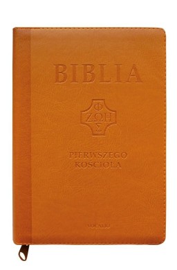 Biblia pierwszego Kościoła karmelowa paginatory