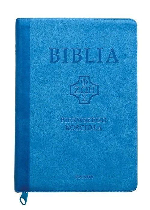 Biblia pierwszego Kościoła błękitna z paginatorami Biblia pierwszego Kościoła błękitna z paginatorami