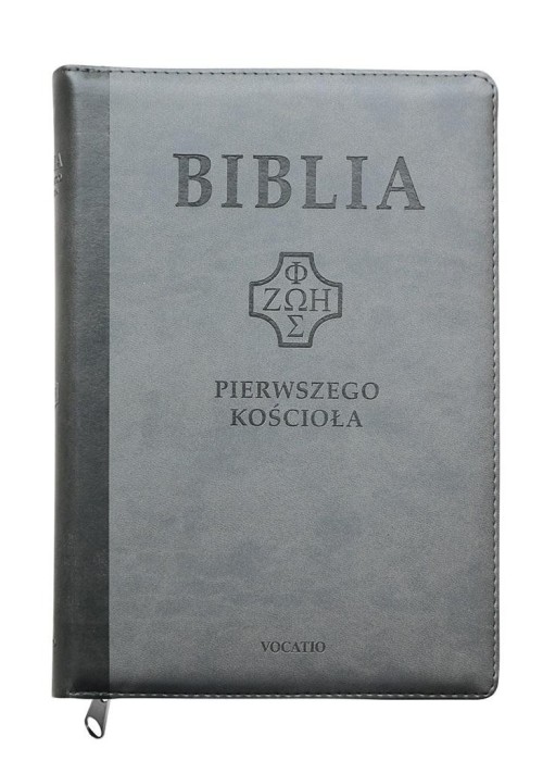 Biblia pierwszego Kościoła szara z paginatorami Biblia pierwszego Kościoła szara z paginatorami