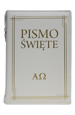 Pismo Święte w etui białe
