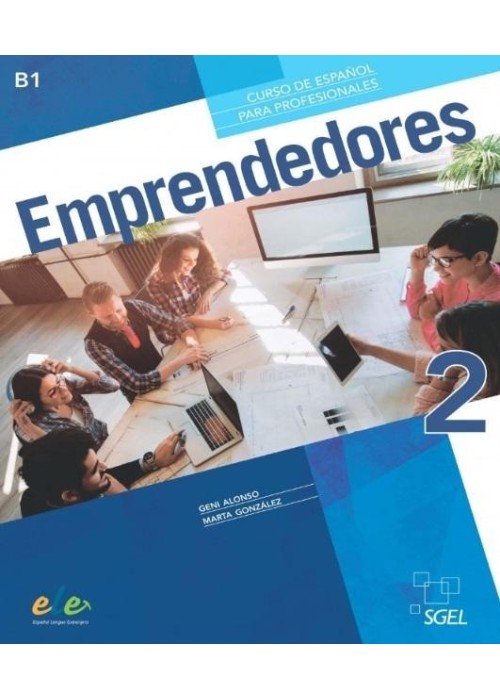 Emprendedores 2 podręcznik + ćwiczenia + online B1