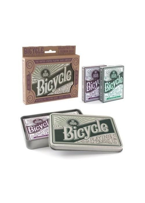 Karty Retro Tin Gift Set BICYCLE