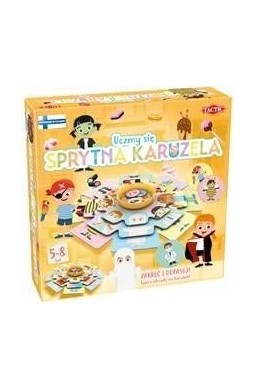 Gra planszowa Uczmy się: Sprytna Karuzela