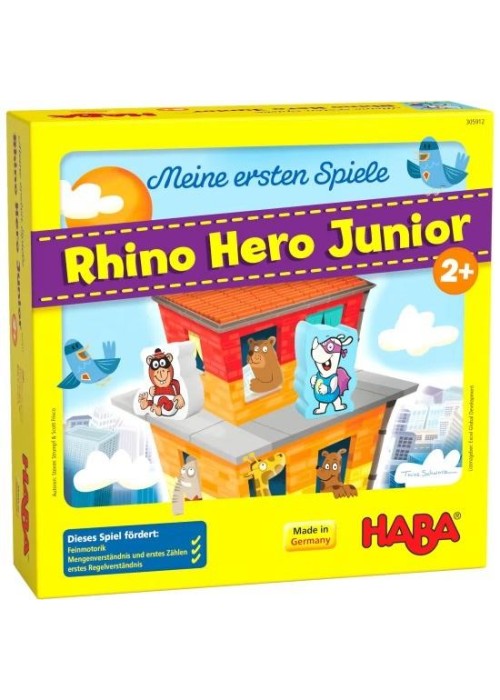 Moje pierwsze gry - Rhino Hero Junior