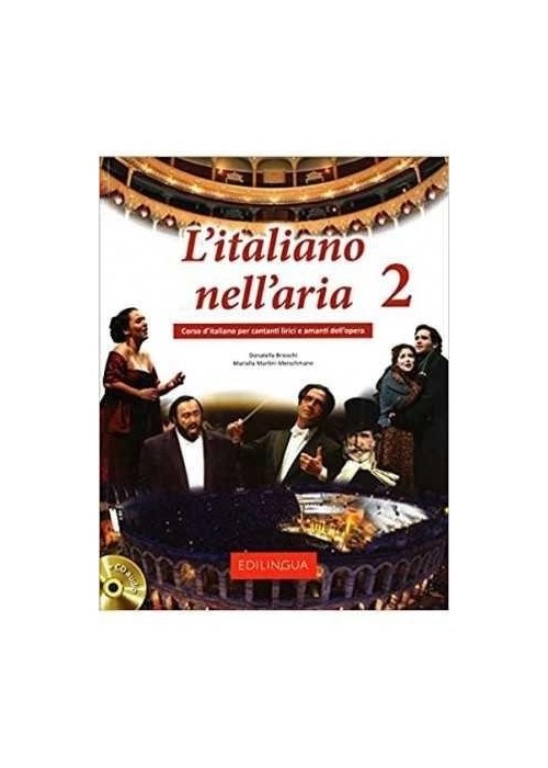 L'italiano nell'aria 2 podręcznik + płyta CD