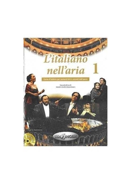 L'italiano nell'aria 1 podręcznik + płyta CD