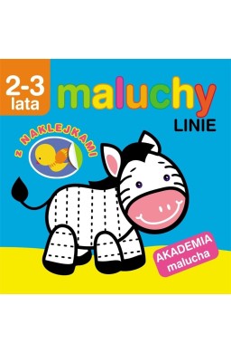 Akademia malucha. Maluchy. Linie z naklejkami