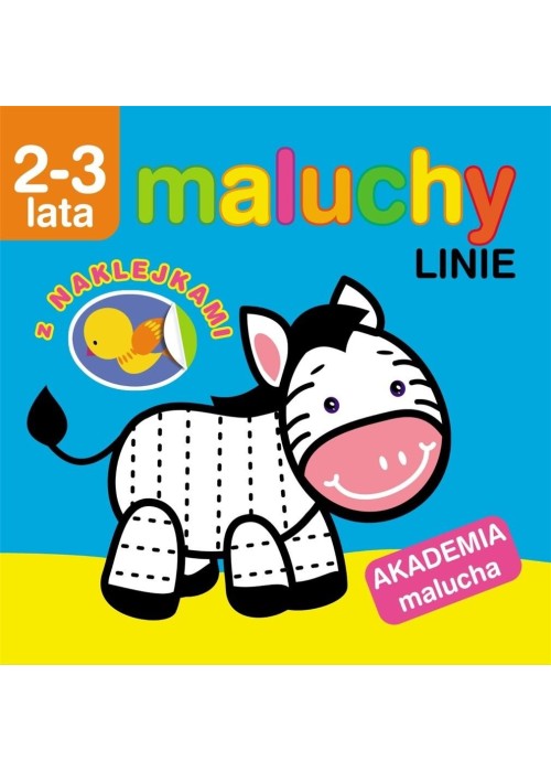 Akademia malucha. Maluchy. Linie z naklejkami