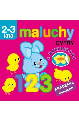 Akademia malucha. Maluchy. Cyfry z naklejkami