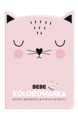 Kolorowanka kocia bebe