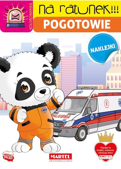 Na ratunek. Pogotowie z naklejkami