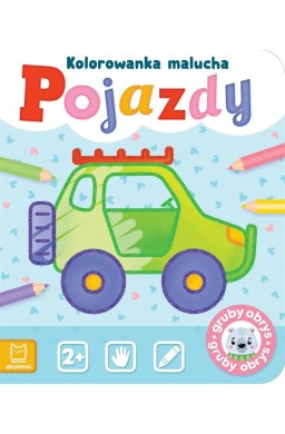 Pojazdy. Kolorowanka malucha