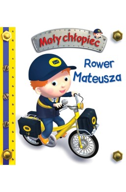 Rower Mateusza. Mały chłopiec