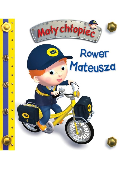 Rower Mateusza. Mały chłopiec