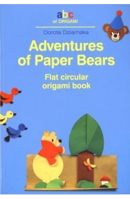 Adventures of Paper Bears. Flat circular origami