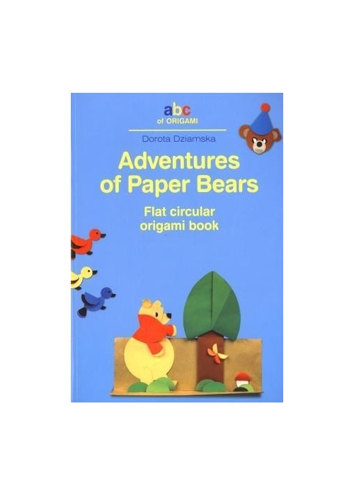 Adventures of Paper Bears. Flat circular origami