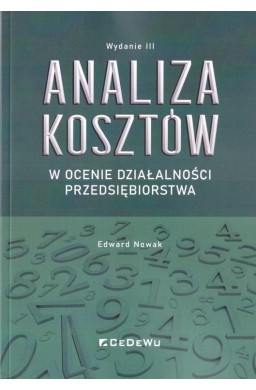 Analiza kosztów w ocenie działalności... w.3