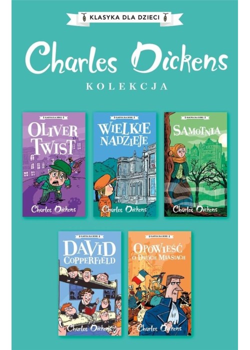 Pakiet:Klasyka dla dzieci. Charles Dickens T.1-5