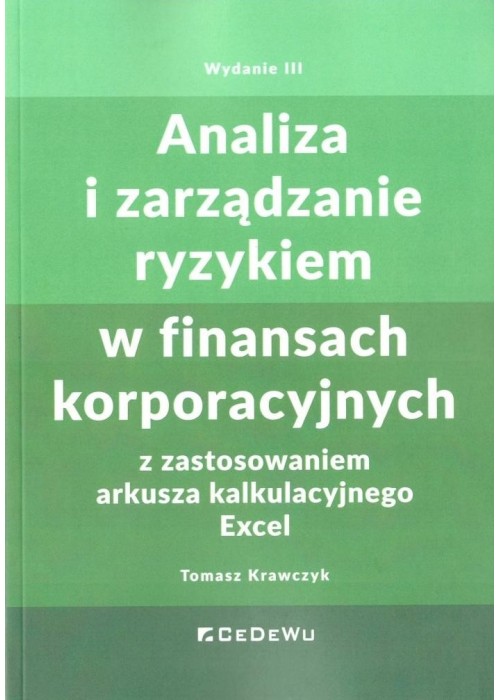 Analiza i zarządzanie ryzykiem w finansach.. w.3
