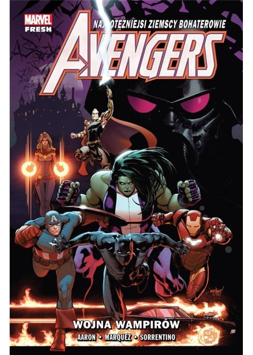 Avengers T.3 Wojna wampirów