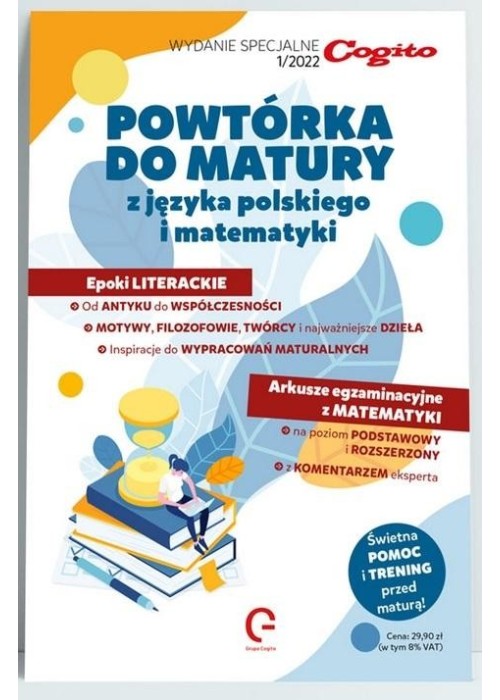 Powtórka do matury j.pol i matematyka 1/2022