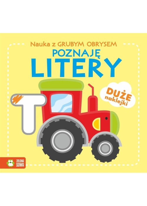 Nauka z grubym obrysem. Poznaję litery