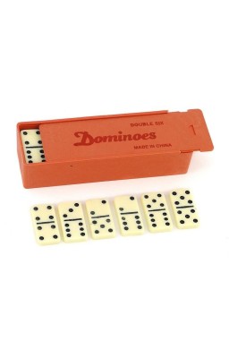 Domino w plastikowym pudełku