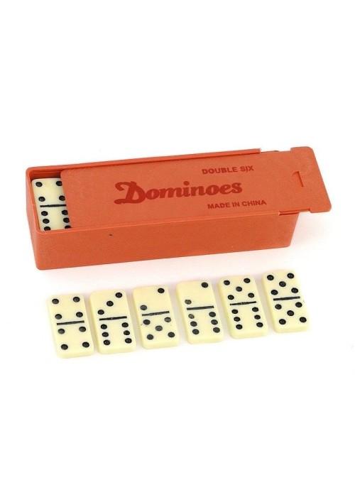 Domino w plastikowym pudełku