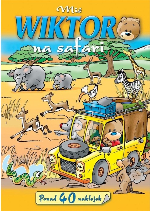 Miś Wiktor na safari