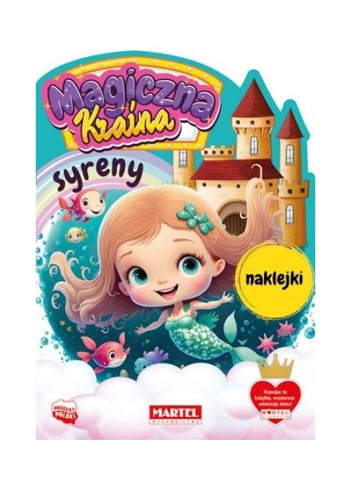 Magiczna kraina. Syreny z naklejkami