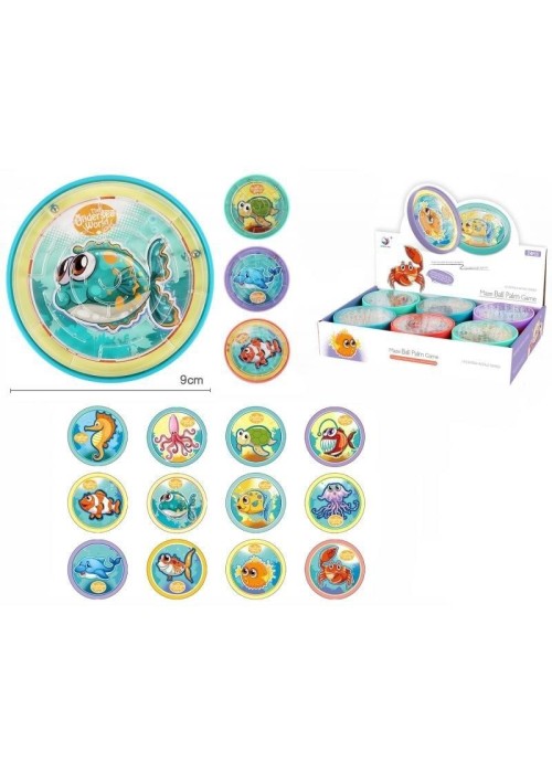 Gra zręcznościowa labirynt okrągły MIX Gra zręcznościowa labirynt okrągły MIX