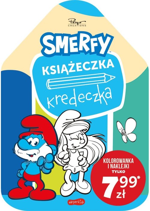 Smerfy. Książeczka kredeczka