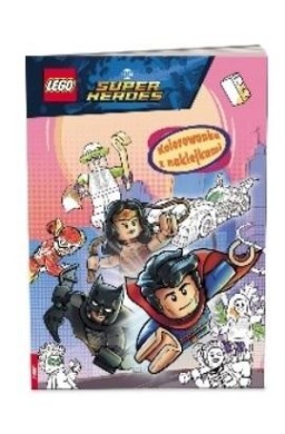 LEGO DC Super Heroes. Kolorowanka z naklejkami