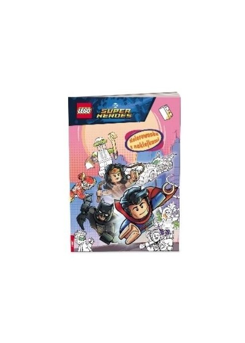 LEGO DC Super Heroes. Kolorowanka z naklejkami
