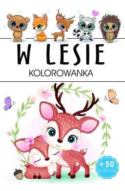 W lesie - kolorowanka