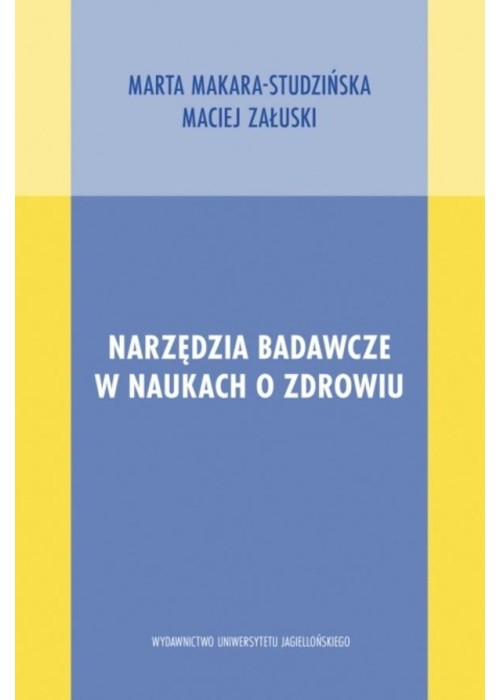 Narzędzia badawcze w naukach o zdrowiu