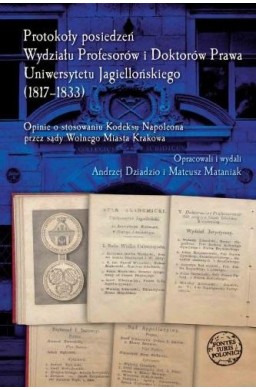 Protokoły posiedzeń Wydziału Profesorów...