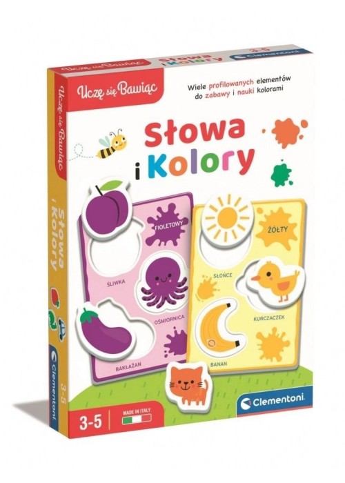 Uczę się bawiąc. Słowa i kolory