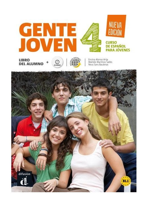 Gente Joven 4 Nueva Edicion podr + CD LEKTORKLETT