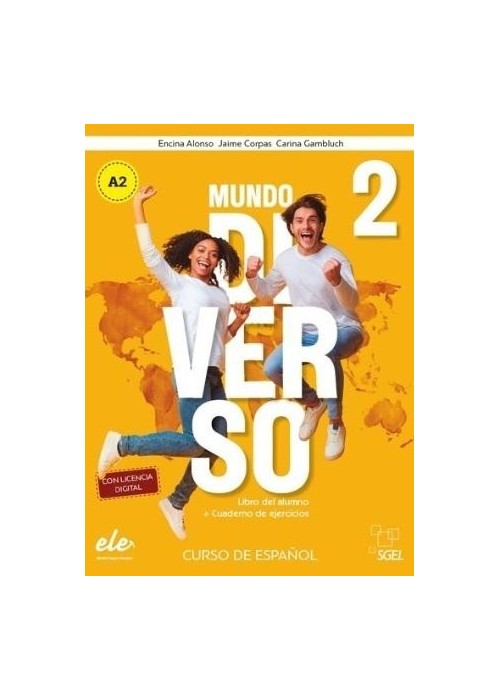 Mundo Diverso 2 A2 podręcznik + ćwiczenia