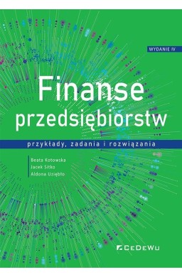 Finanse przedsiębiorstw - przykłady, zadania...